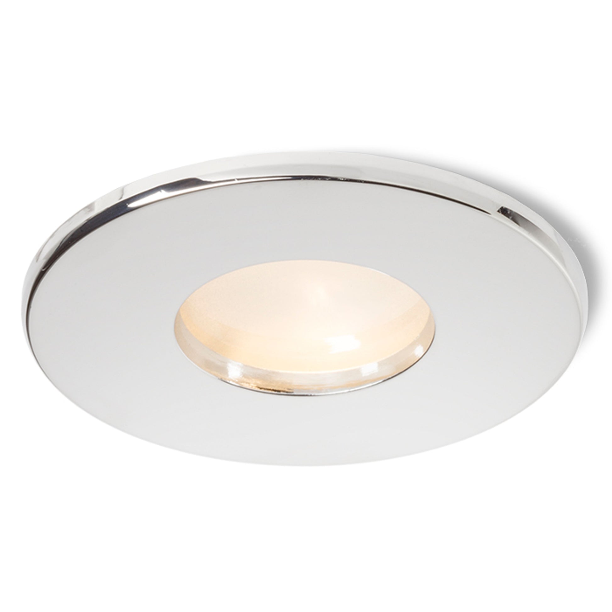 RENDL recessed light SPLASH R recessed  chrome 230V LED GU10 8W IP65 R11733 1