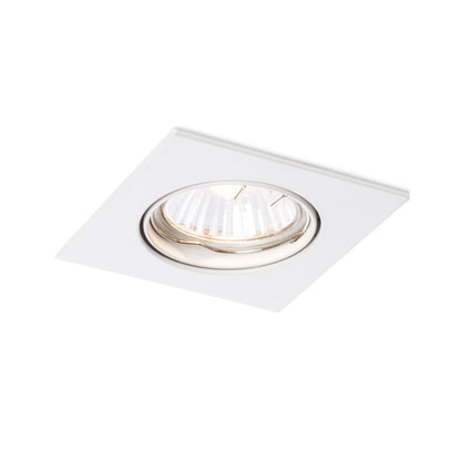 RENDL recessed light TOPIC SQ directional matte white  230V LED GU10 8W R11745 5