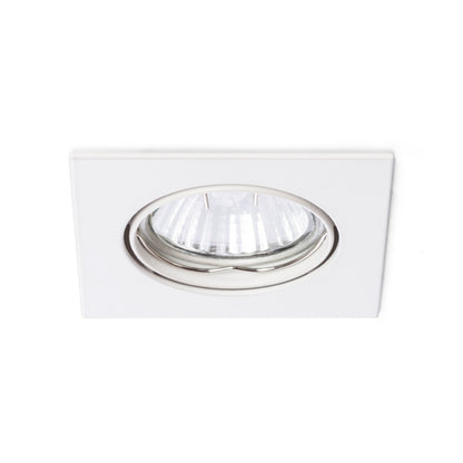 RENDL recessed light TOPIC SQ directional matte white  230V LED GU10 8W R11745 6