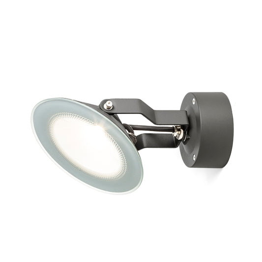 RENDL outdoor lamp FOX outdoor reflector anthracite grey  230V LED 9W 120° IP65  3000K R11753 1