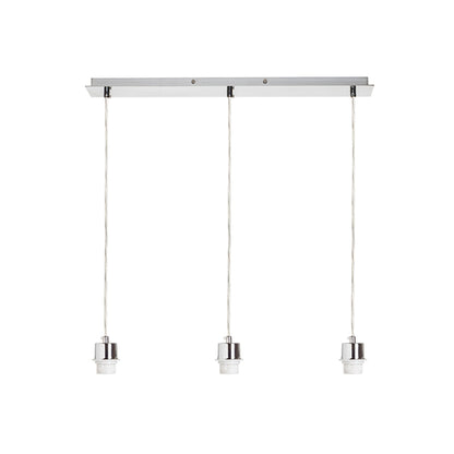 RENDL shades, shade bases, pendent sets MORE 60 pendant ceiling base  chrome 230V LED E27 3x15W R11775 3