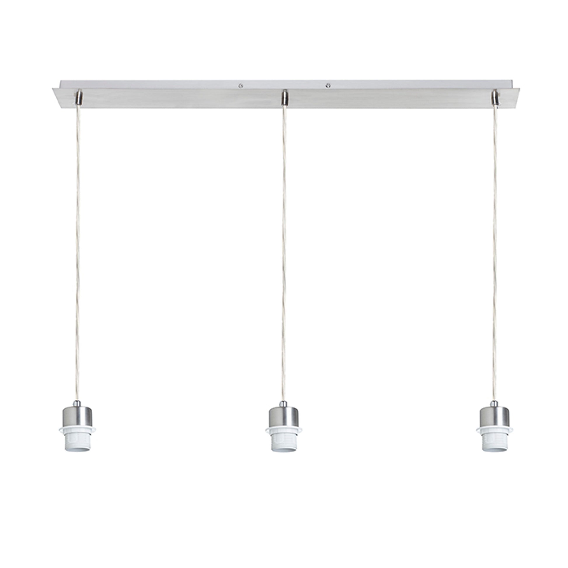 RENDL shades, shade bases, pendent sets MORE 80 pendant ceiling base  chrome 230V LED E27 3x15W R11777 4