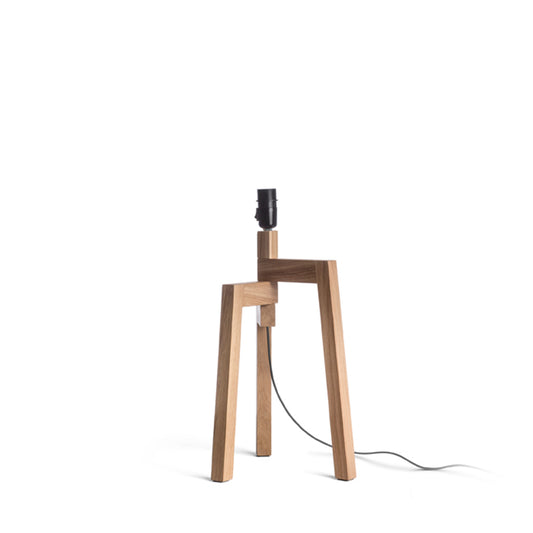 RENDL shades, shade bases, pendent sets WOODY table lamp base  oak 230V LED E27 15W R11791 1