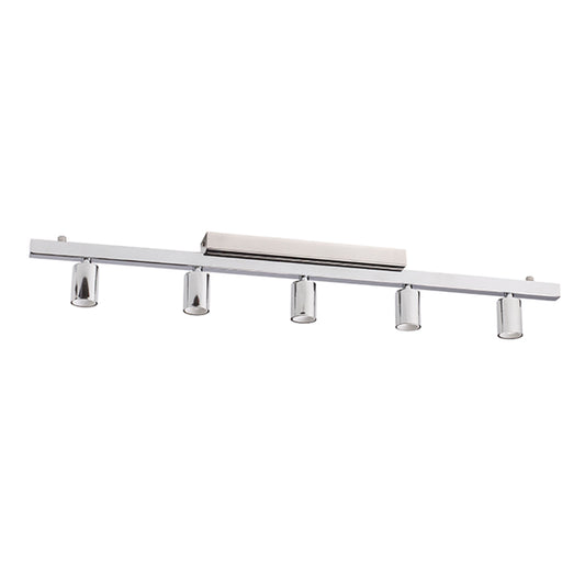 RENDL shades, shade bases, pendent sets RALLONG V ceiling base  chrome 230V LED E27 5x15W R11797 1