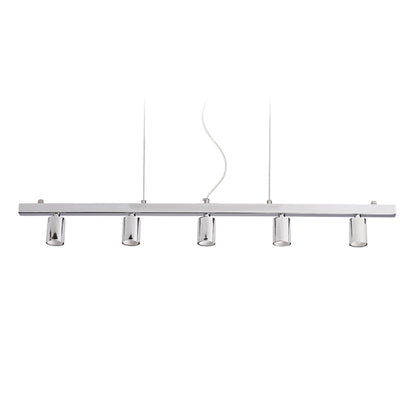 RENDL shades, shade bases, pendent sets RALLONG V pendant ceiling base  chrome 230V LED E27 5x15W R11798 2