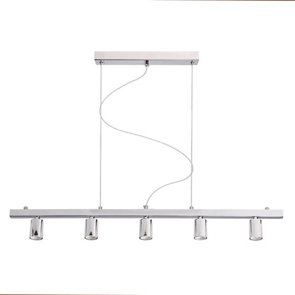 RENDL shades, shade bases, pendent sets RALLONG V pendant ceiling base  chrome 230V LED E27 5x15W R11798 4