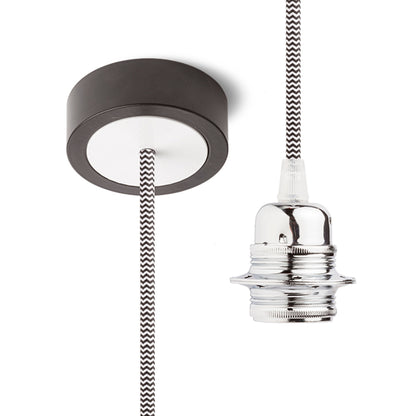 RENDL shades, shade bases, pendent sets HEX pendant set BB+B/WC+CHF+WC1   230V LED E27 15W R11915 4
