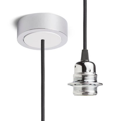 RENDL shades, shade bases, pendent sets HEX pendant set CHB+BC+CHF+WC1   230V LED E27 15W R11940 1
