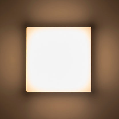 RENDL outdoor lamp SPECTACLE surface mounted silver grey  230V LED 5W IP54  3000K R11968 5