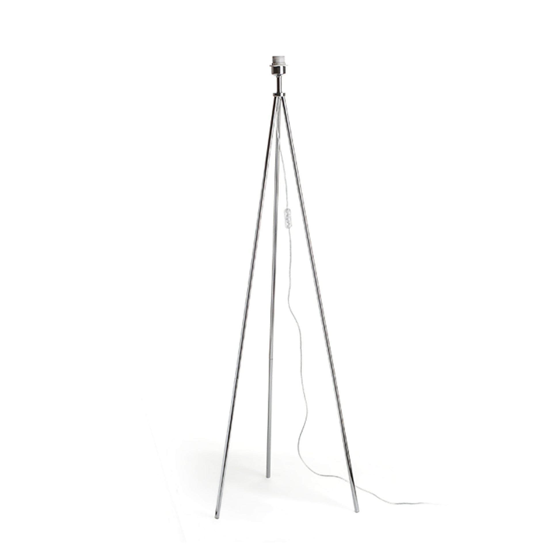 RENDL shades, shade bases, pendent sets NYC TRIPOD TRIPOD floor lamp  chrome 230V LED E27 15W R11992 1