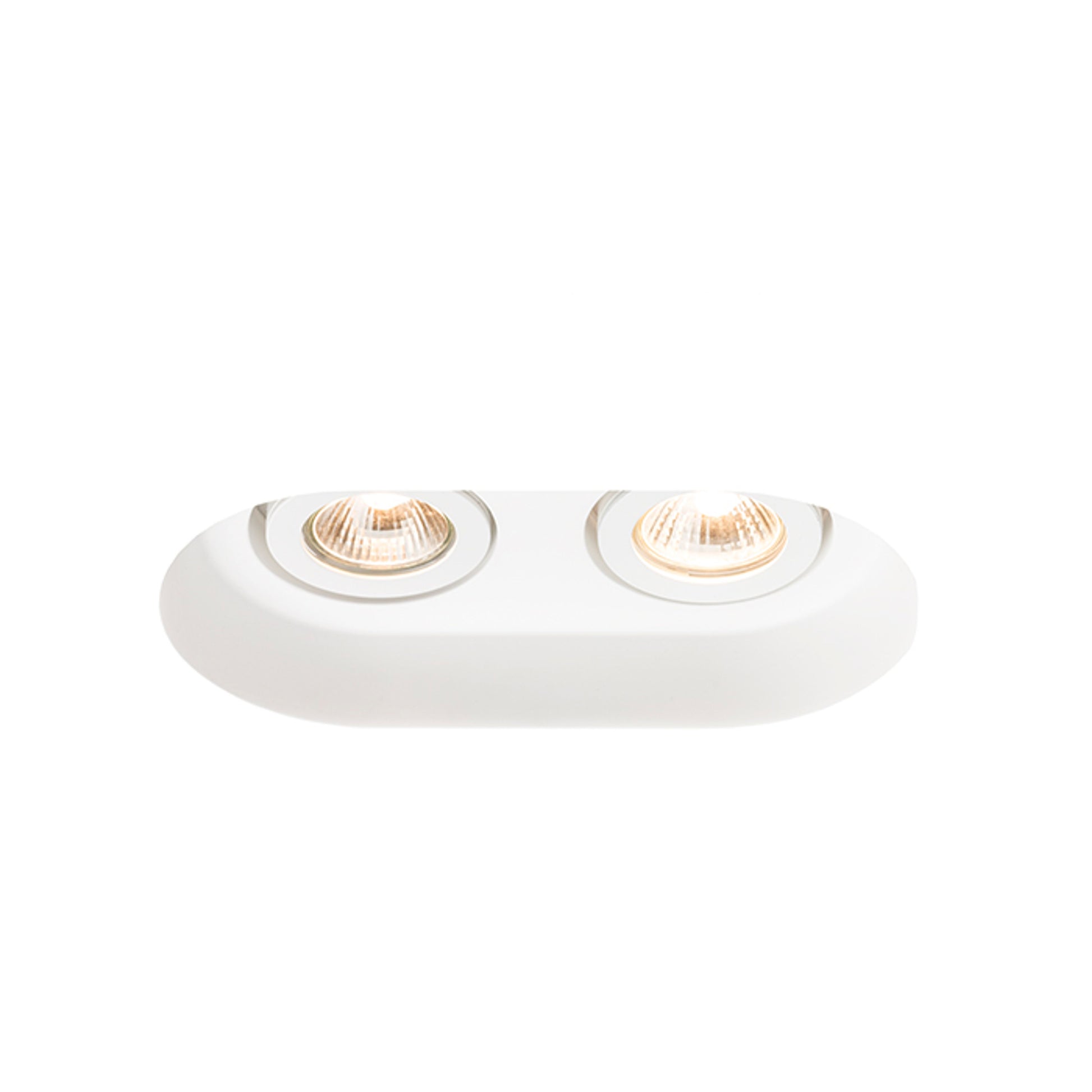 RENDL recessed light DINGO GU10 II directional  plaster 230V GU10 2x35W R12037 10