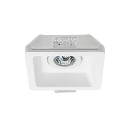RENDL recessed light DINO SQ GU10 directional  plaster 230V GU10 35W R12038 5