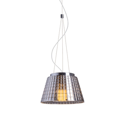 RENDL pendant lamp CORONA pendant  chrome-tinted glass 230V LED E27 15W R12055 10