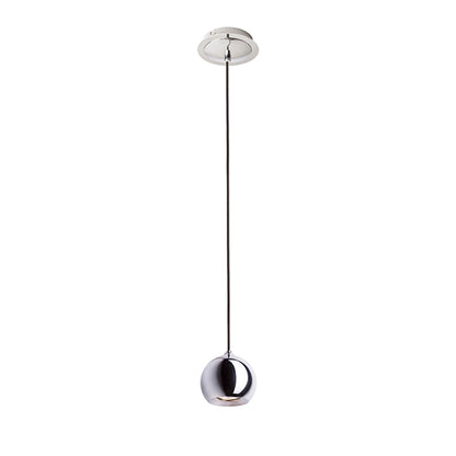 RENDL pendant lamp DESTY I pendant black chrome 230V GU10 35W R12086 2
