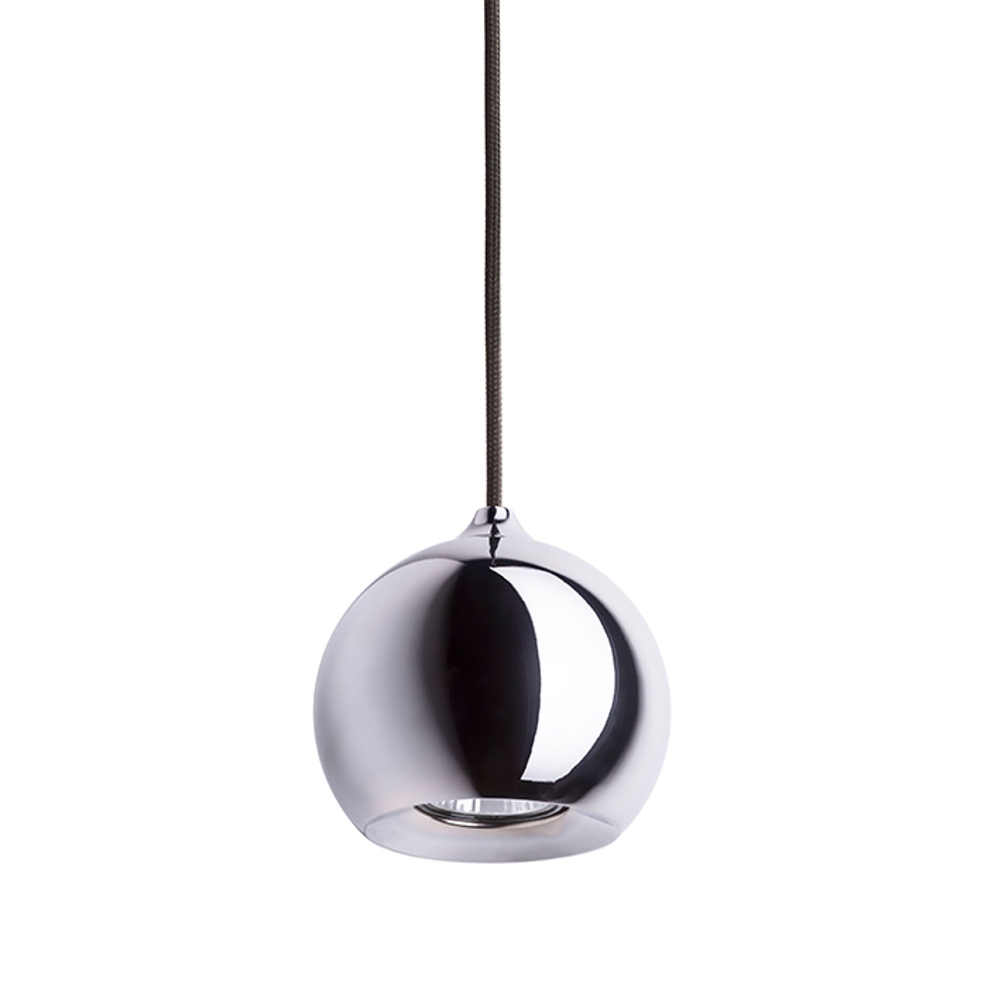 RENDL pendant lamp DESTY I pendant black chrome 230V GU10 35W R12086 5