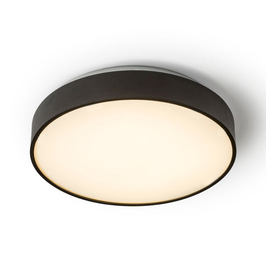RENDL surface mounted lamp MENSA R 40 ceiling matt black  230V LED 28W  3000K R12116 1