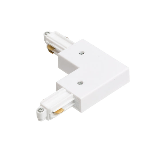 RENDL 1-circuit track system 1F L connector (outer polarity) white  230V  R12266 1