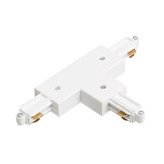 RENDL 1-circuit track system 1F T connector, polarity right white  230V  R12275 1