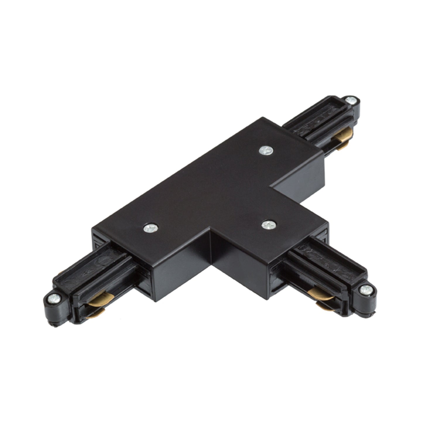 RENDL 1-circuit track system 1F T connector, polarity right black 230V  R12276 1