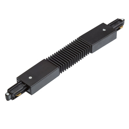 RENDL 1-circuit track system 1F flex connector black 230V  R12282 2