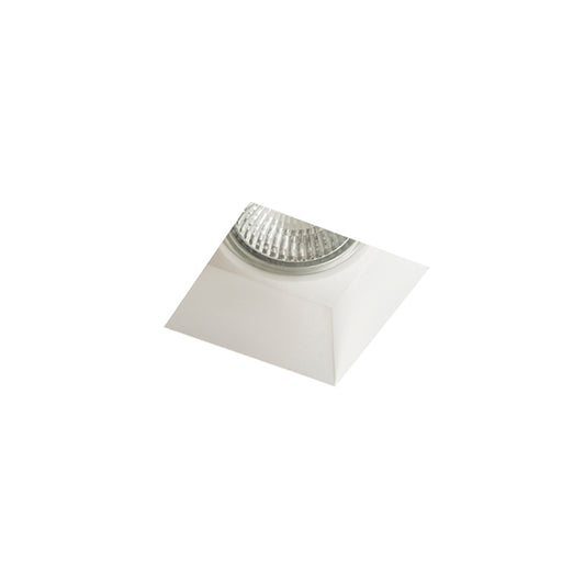 RENDL recessed light QUO SQ I recessed  plaster 230V LED GU10 8W R12360 1