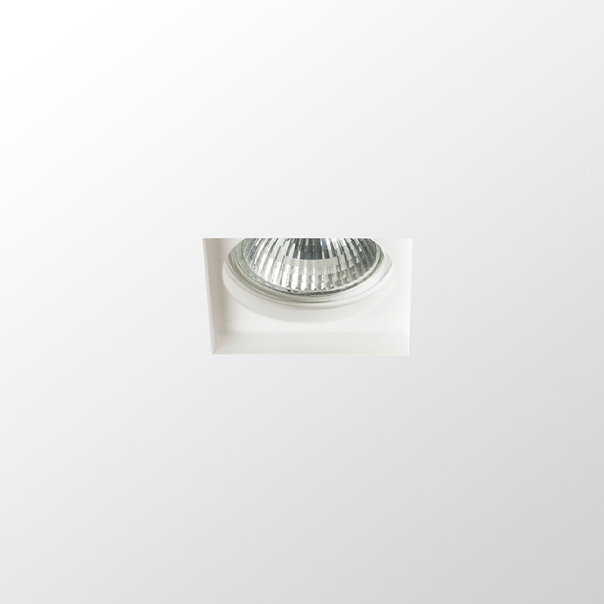 RENDL recessed light DANDY SQ recessed  plaster 230V LED GU10 8W R12363 6