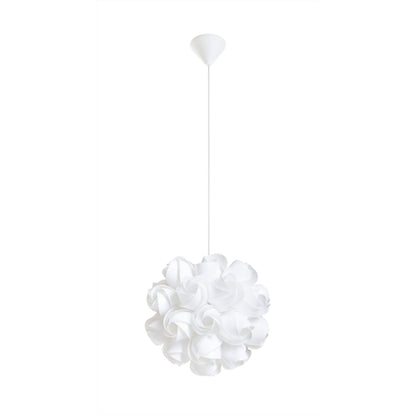 RENDL pendant lamp COCO pendant  white PVC 230V LED E27 15W R12384 3
