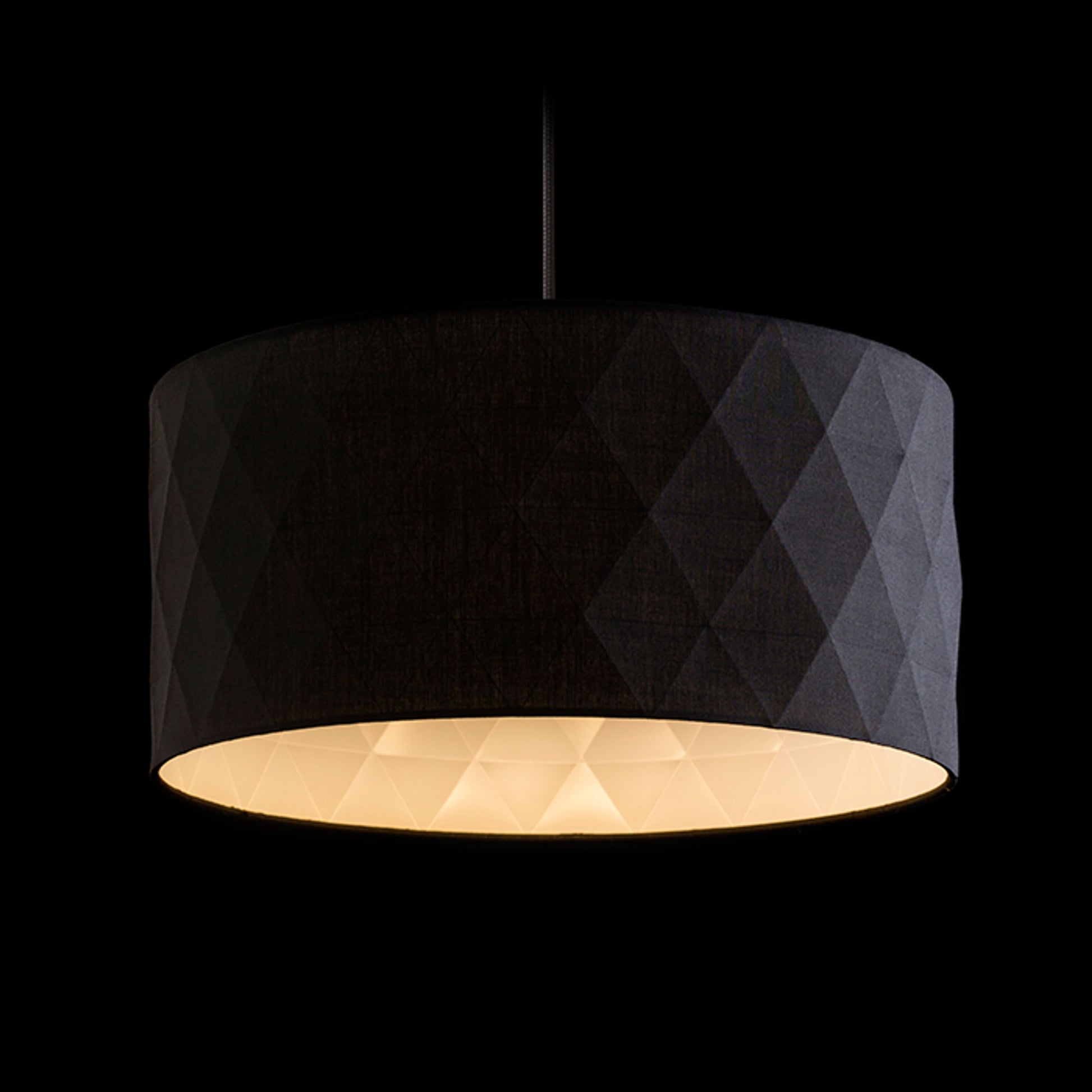 RENDL shades, shade bases, pendent sets JAKARANDA 40 shade black max. 28W R12393 5