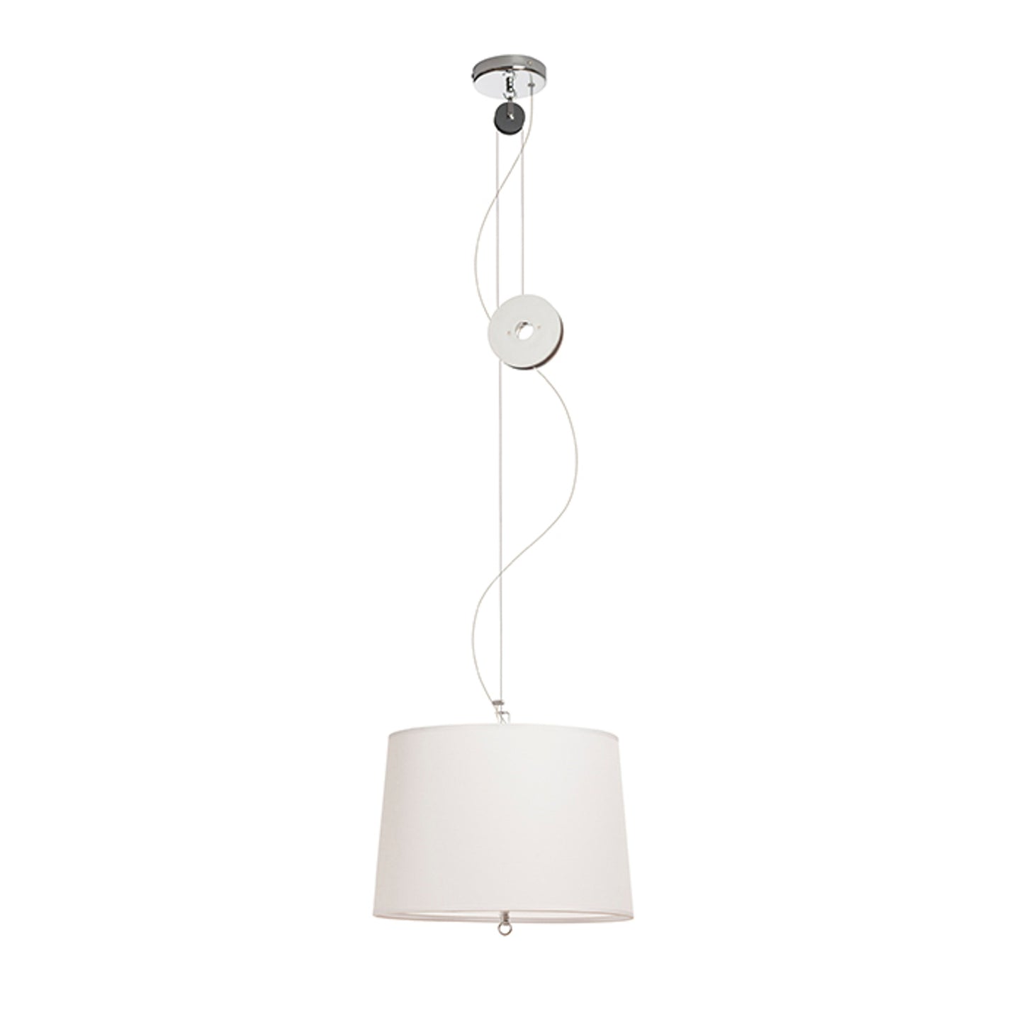 RENDL pendant lamp LEVITA pendant adjustable white chrome 230V LED E27 15W R12477 4