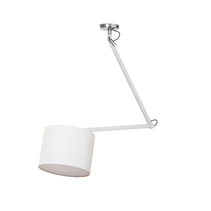 RENDL pendant lamp MADISON C ceiling white chrome 230V LED E27 15W R12479 4