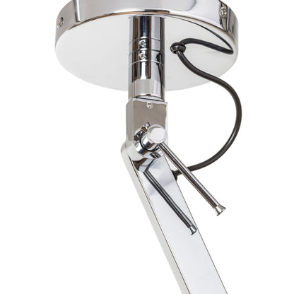 RENDL pendant lamp MADISON C ceiling white chrome 230V LED E27 15W R12479 6
