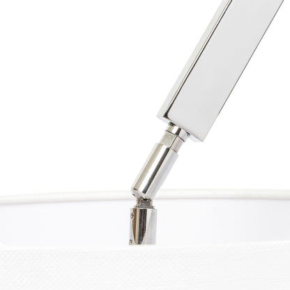 RENDL pendant lamp MADISON C ceiling white chrome 230V LED E27 15W R12479 8