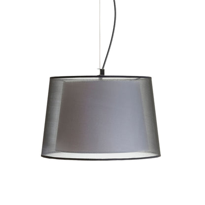 RENDL pendant lamp ESPLANADE pendant transparent black/white chrome 230V LED E27 15W R12483 9