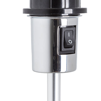 RENDL table lamp GARDETTE table black aluminum 230V LED E27 15W R12488 4