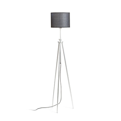 RENDL floor lamp GARDETTE floor black aluminum 230V LED E27 15W R12489 5