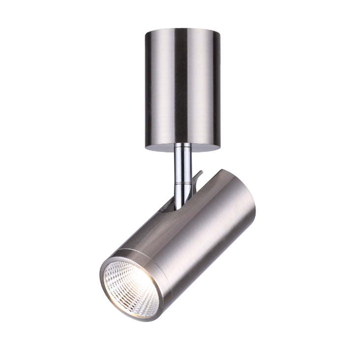 RENDL spotlight BOGARD ceiling  matt nickel 230V LED 5W 40°  3000K R12498 1
