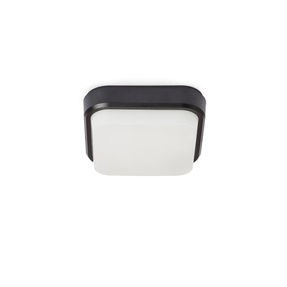 RENDL outdoor lamp TARIS SQ 17 surface mounted black plastic 230V LED 8W IP54 3000K R12525 4