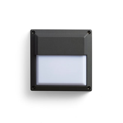 RENDL outdoor lamp DELTA 145 wall anthracite grey  230V GX53 9W IP54 R12565 7