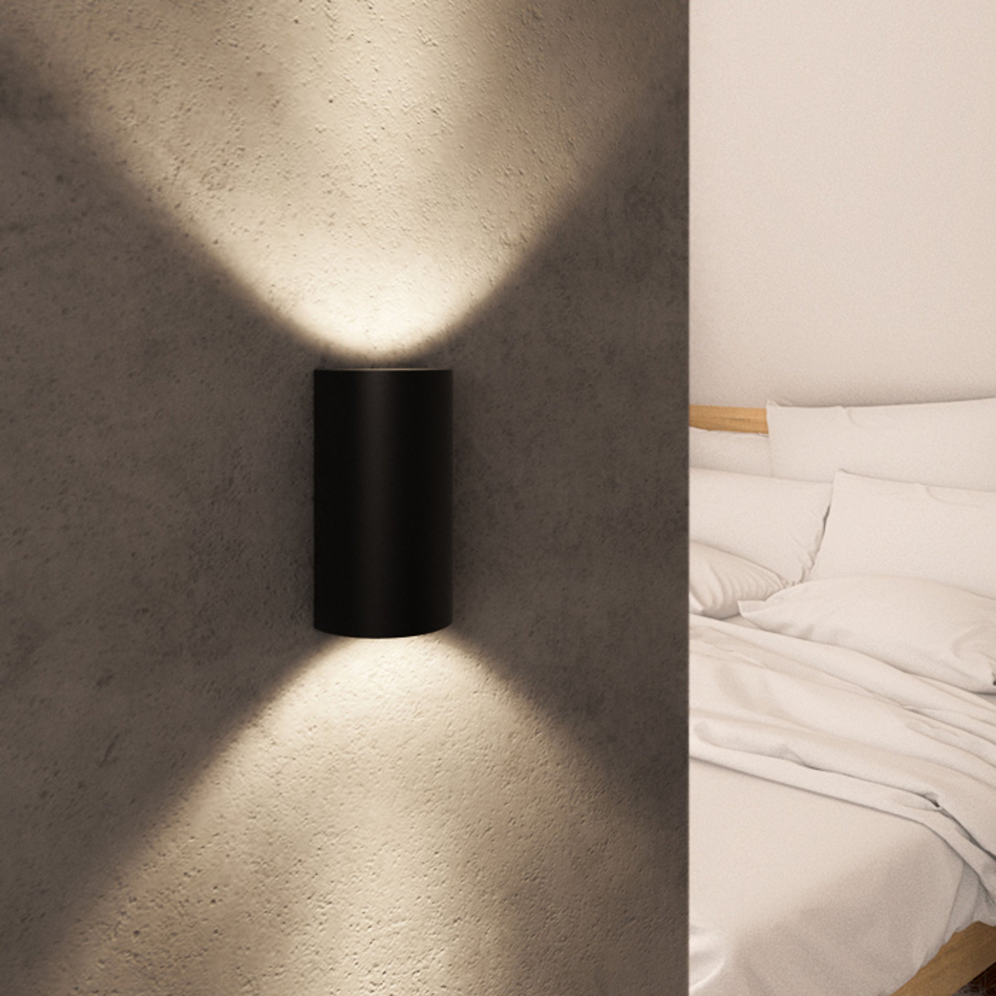 RENDL wall lamp DAFFY wall black 230V LED 6W 3000K R12593 5