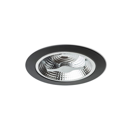 RENDL recessed light KELLY LED DIMM recessed black 230V LED 15W 45° 3000K R12636 1