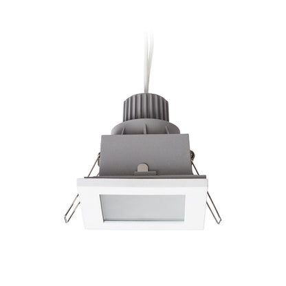 RENDL recessed light LEROY SQ  white  12V GU5,3 35W IP44 R12660 2