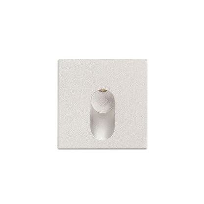 RENDL recessed light MEMPHIS SQ wall recessed silver grey 230V LED 3W 60° 3000K R12688 2