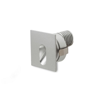 RENDL recessed light MEMPHIS SQ wall recessed silver grey 230V LED 3W 60° 3000K R12688 5