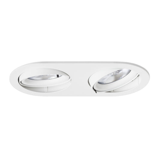 RENDL recessed light ZIZI II recessed white  230V LED G53 15W R12696 1