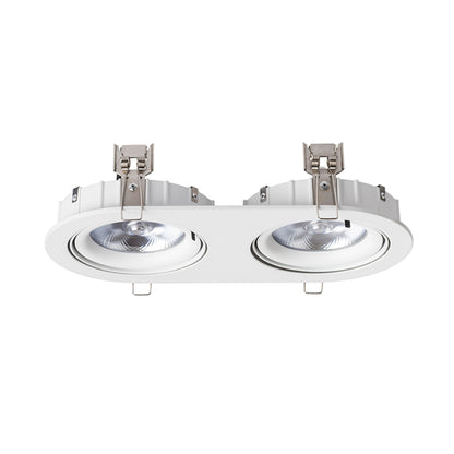 RENDL recessed light ZIZI II recessed white  230V LED G53 15W R12696 2