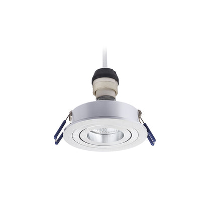 RENDL recessed light PASADENA GU10 R recessed  brushed aluminum 230V LED GU10 7W R12708 2