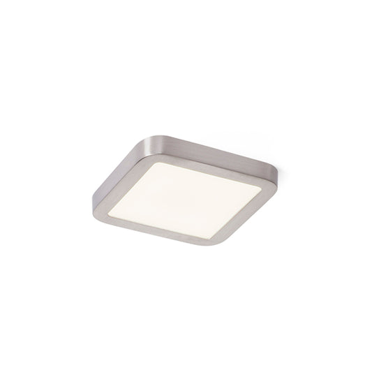 RENDL recessed light HUE SQ 9 recessed matt nickel 230V LED 6W 3000K R12778 1