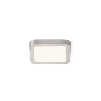 RENDL recessed light HUE SQ 9 recessed matt nickel 230V LED 6W 3000K R12778 2