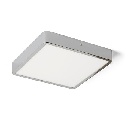 RENDL surface mounted lamp HUE SQ 22 ceiling  black chrome 230V LED 24W  3000K R12816 3