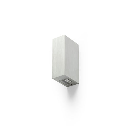 RENDL outdoor lamp NICK II wall  brushed aluminum 230V LED 2x3W 10° IP54  3000K R12827 3